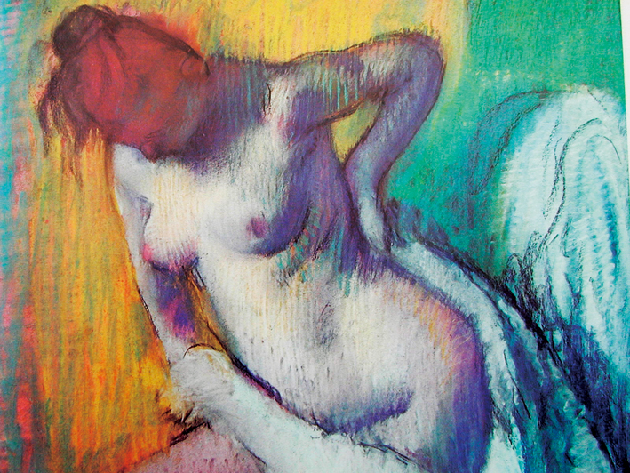  埃德加·德加 Edgar Degas—— 洗浴的裸女 (14)